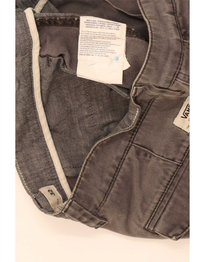Pantaloni scurți chino pentru bărbați Vans W32, bumbac gri mediu