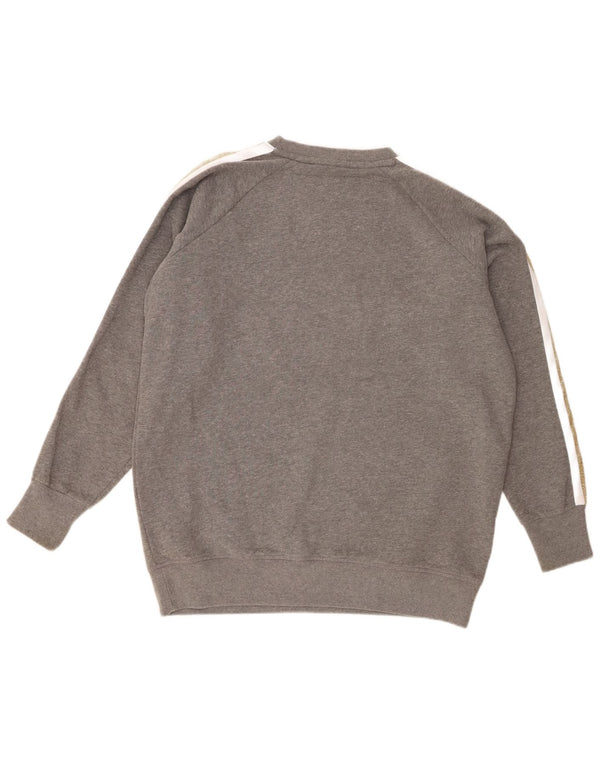Pulover supradimensionat cu grafic Superdry pentru femei UK 6 XS, gri pete