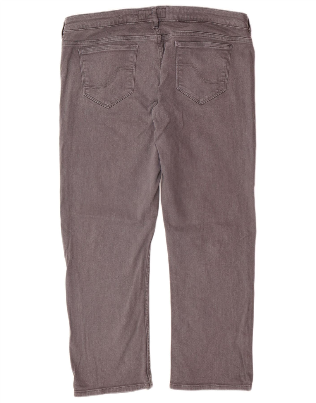 FAT FACE Blugi Capri pentru femei US 16 2XL W36 L24 Bumbac gri