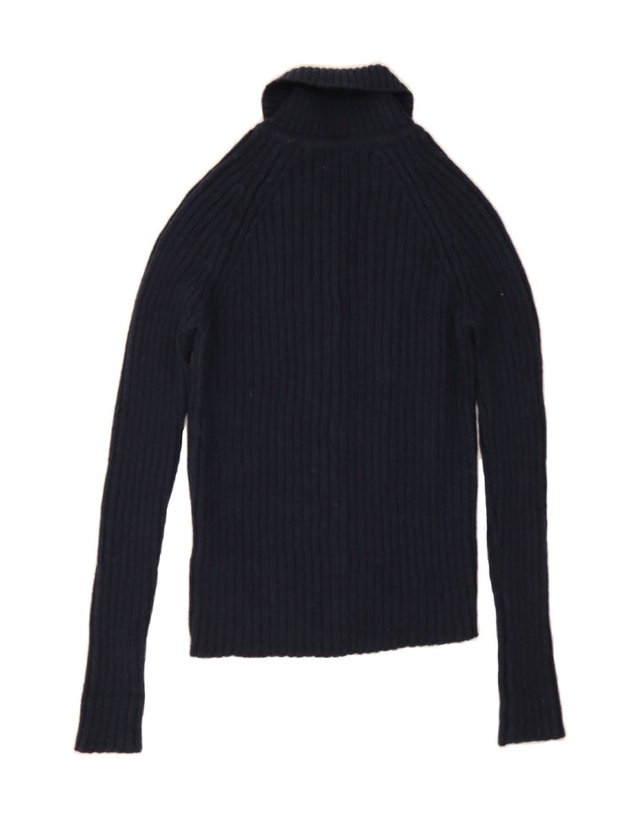 KOCCA Womens Cardigan Sweater UK 12 Medium Navy Blue Polyacrylic Vintage KOCCA and Second-Hand KOCCA from Messina Hembry 