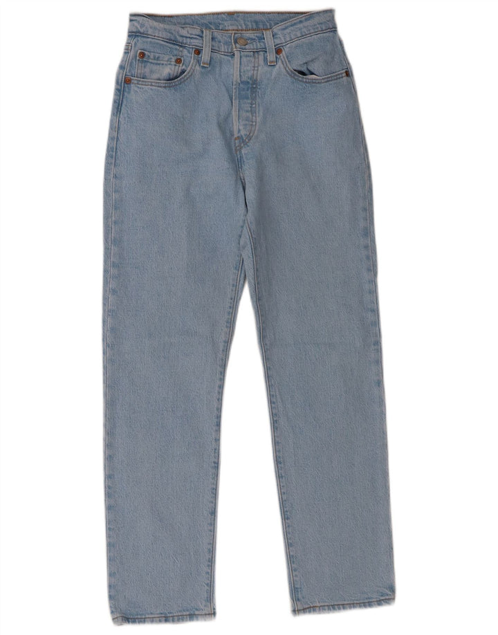 Blugi drepti 501 pentru femei Levi's W25 L28 Bumbac albastru