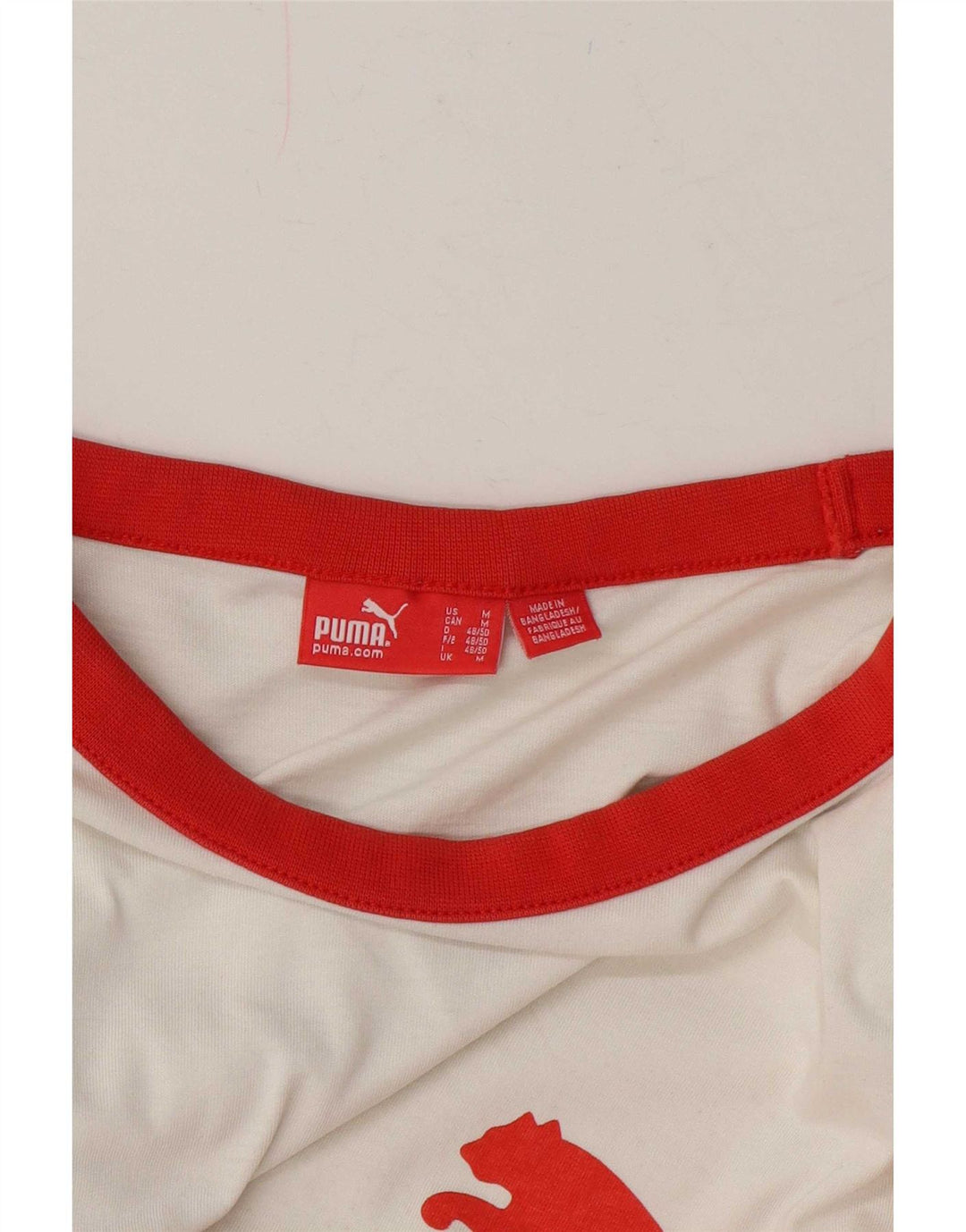 Tricou grafic pentru bărbați Puma Top Medium White Colorblock