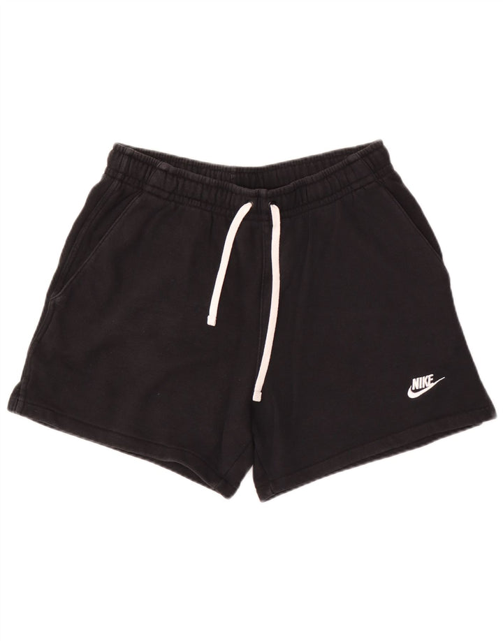 Pantaloni scurți sport Nike pentru bărbați, bumbac mediu negru