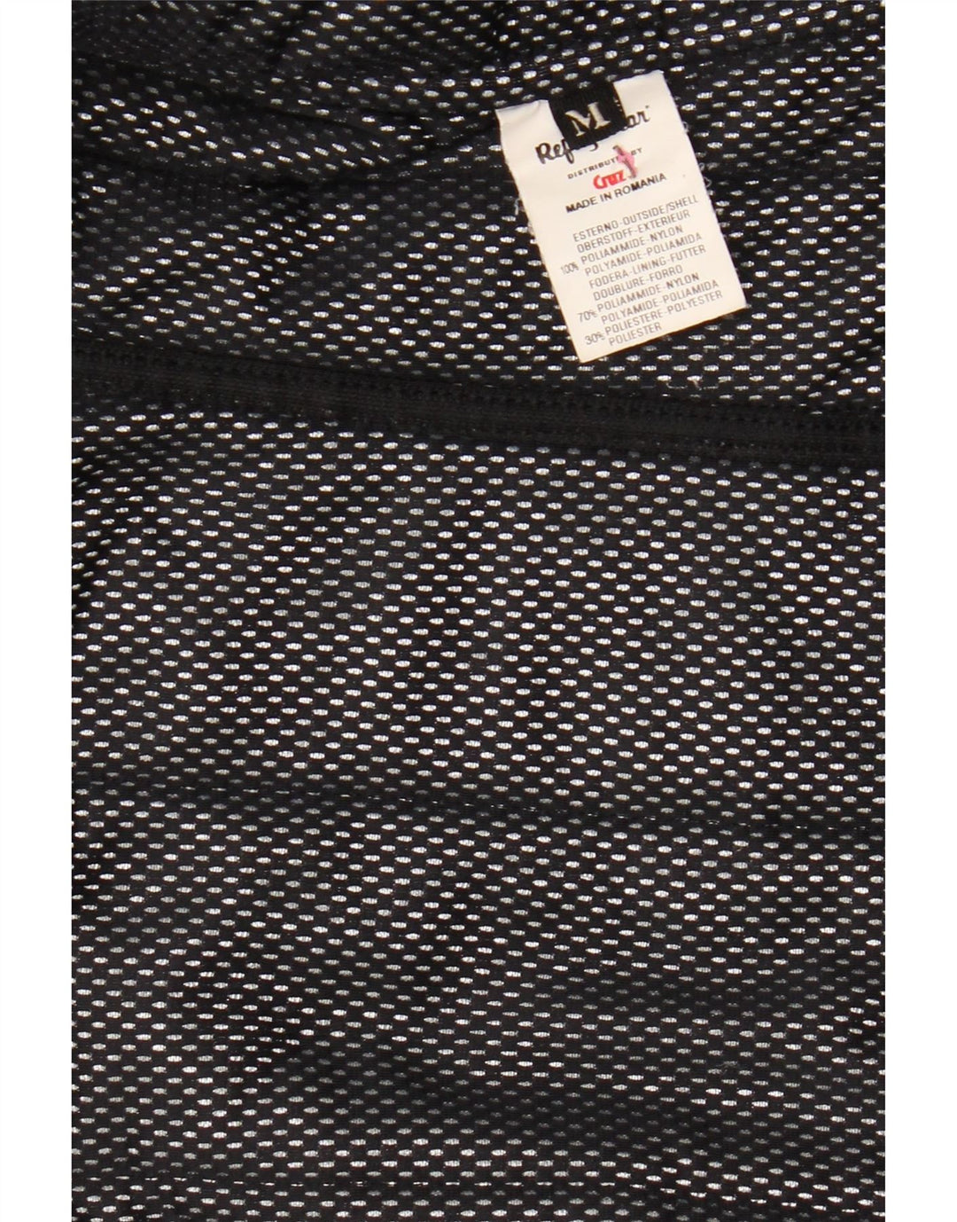 Jachetă Biker pentru femei Refrigiwear UK 12 Medium Black Nylon