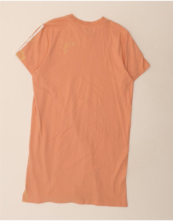 Rochie tricou adidas pentru femei UK 16/18 mare bumbac roz