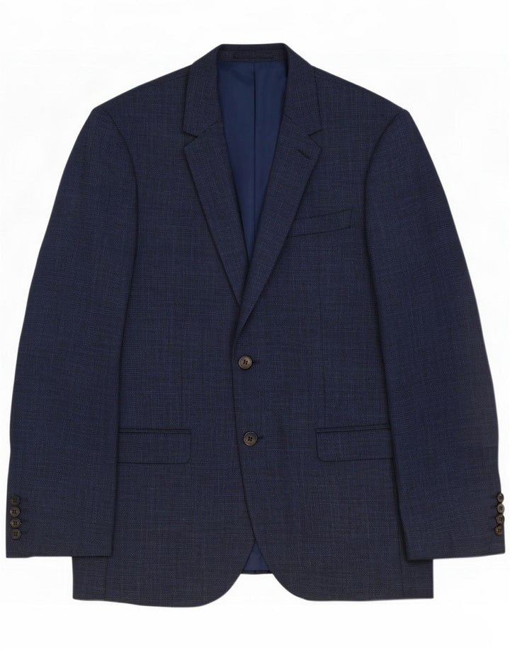 Marks & Spencer Jachetă pentru bărbați cu 2 nasturi UK 40 Medium Bleumarin Blue