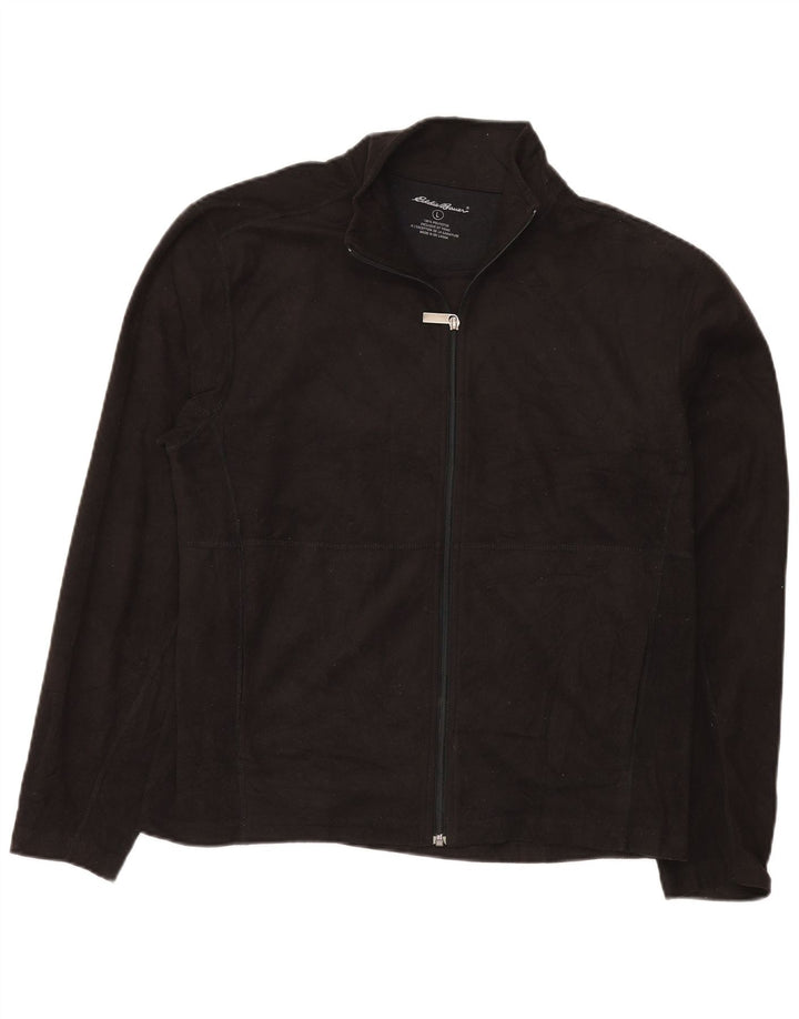 Jachetă fleece pentru bărbați Eddie Bauer UK 40 Poliester negru mare
