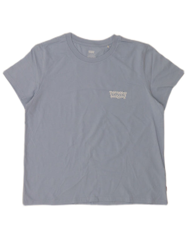 Tricou pentru femei Levi's Top UK 16 Large Blue Bumbac