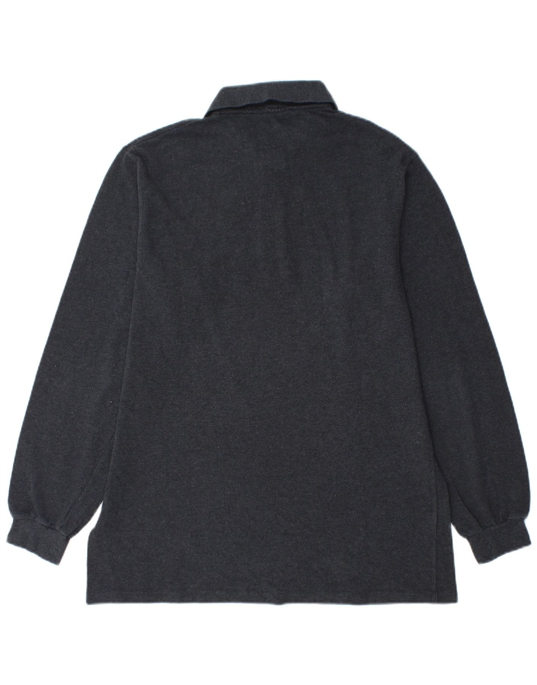 Tricou polo pentru bărbați Lacoste cu mânecă lungă, mărimea 4, bumbac gri mediu
