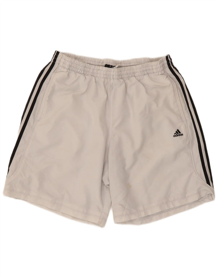 Pantaloni scurți sport pentru bărbați Adidas XL poliester alb