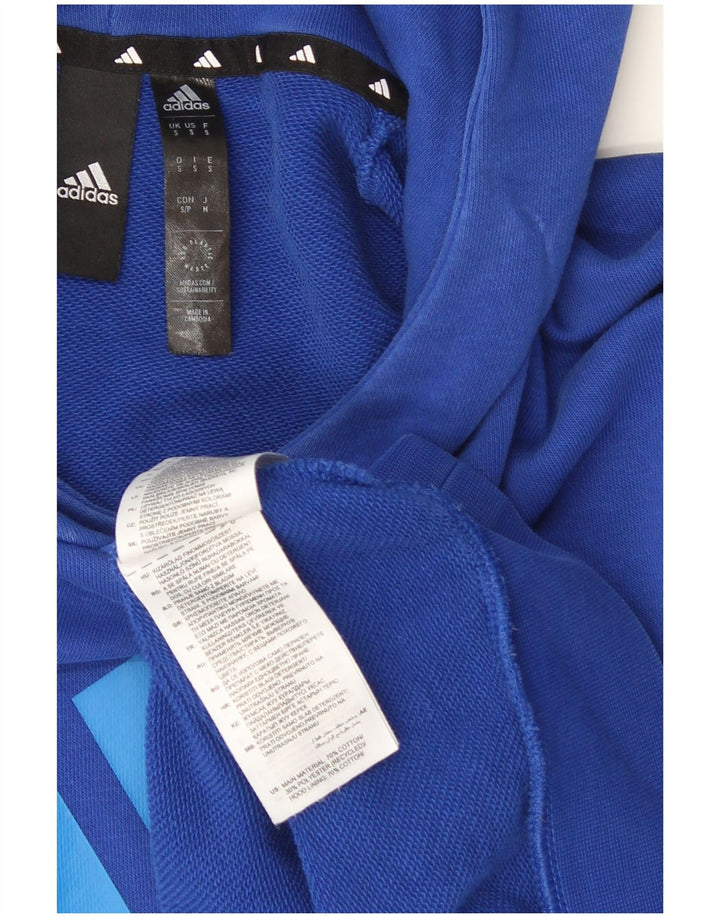 Trening complet pentru bărbați Adidas, mic, albastru, bumbac