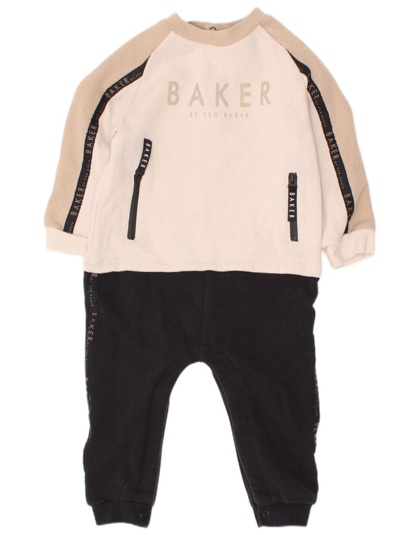 Salopetă grafică pentru bebeluși Ted Baker, 12-18 luni, multicoloră