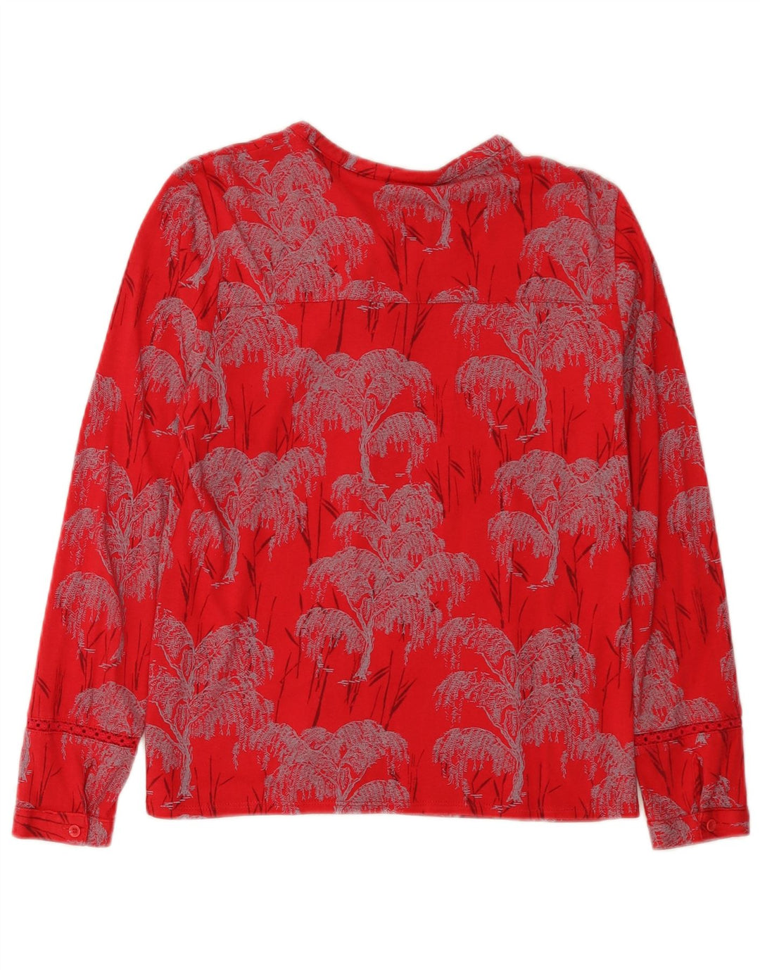 Bluză cămașă pentru femei White Stuff UK 8 Mic Roșu Floral Modal