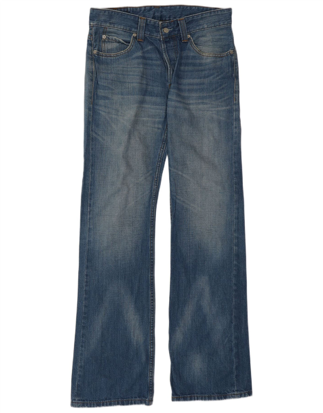 Blugi pentru bărbați Levi's 514 Bootcut W32 L34 Bumbac albastru
