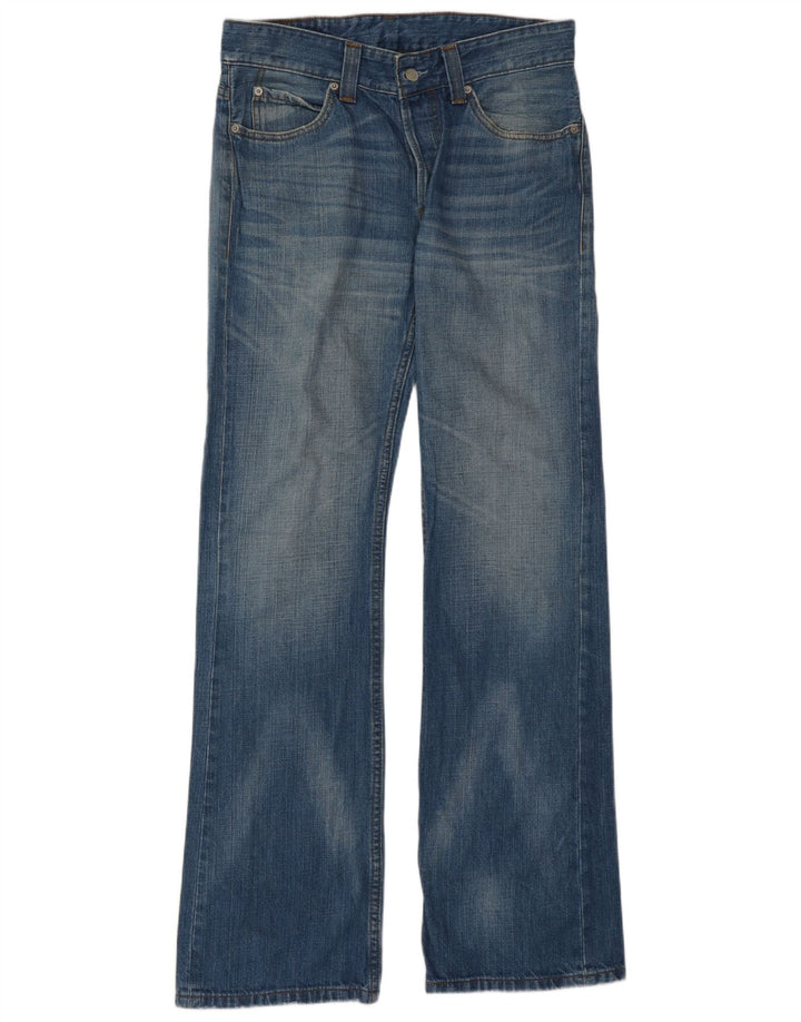 Blugi pentru bărbați Levi's 514 Bootcut W32 L34 Bumbac albastru