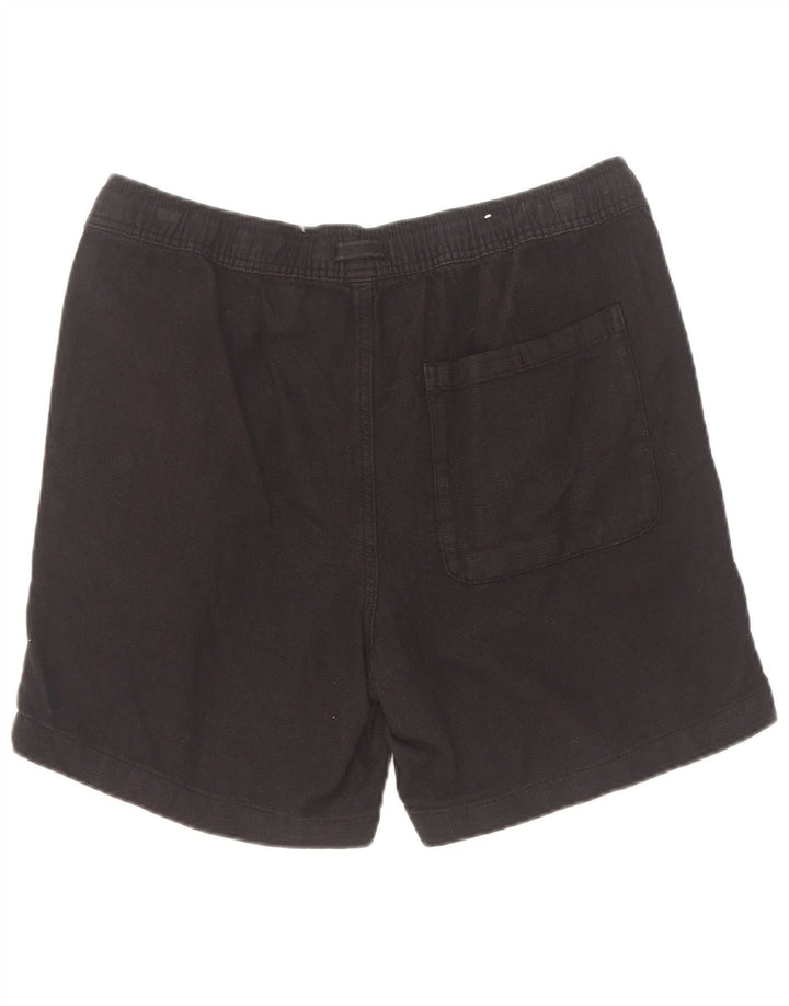 Pantaloni scurți sport pentru bărbați Zara, bumbac mediu negru
