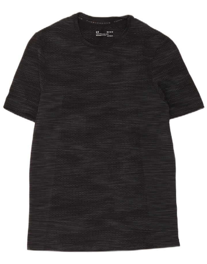 Tricou Under Armour pentru bărbați Heat Gear Top Medium Black Flecked