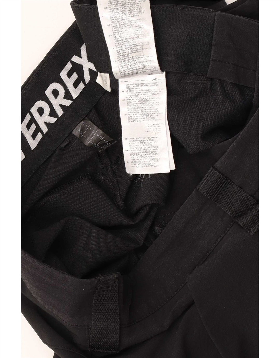 Pantaloni cargo adidas Terrex Hiking pentru bărbați W36 L29 Poliamidă neagră