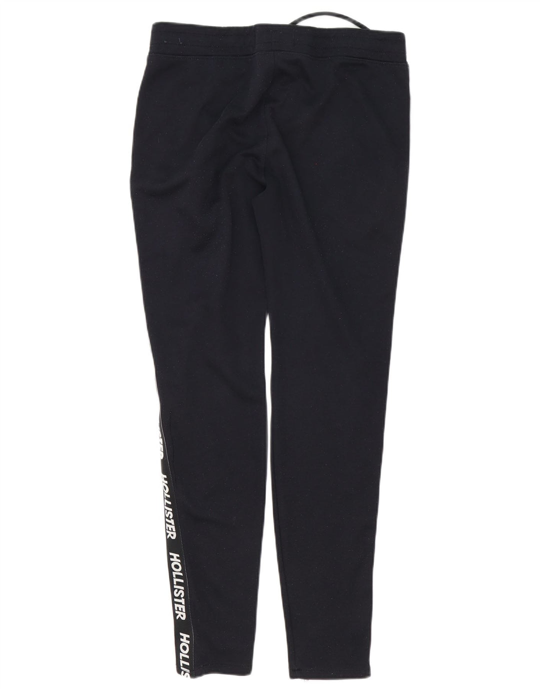 Pantaloni de trening Hollister pentru bărbați cu grafic, bumbac mediu albastru bleumarin