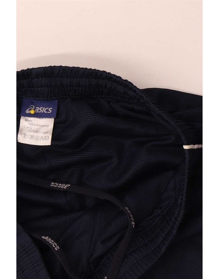 Pantaloni de trening Asics pentru bărbați, poliester, albastru mic