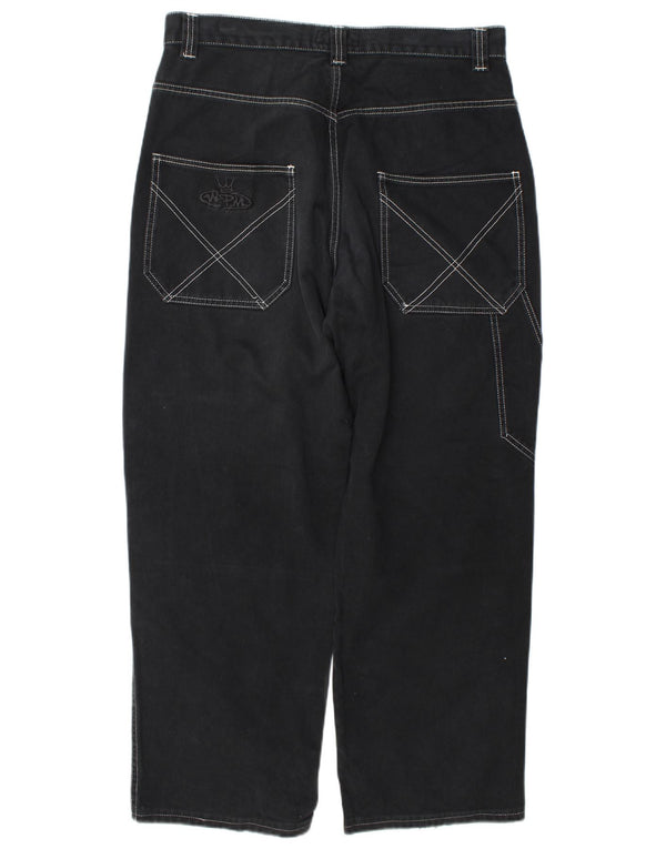 Wampum Blugi pentru bărbați Cargo Straight IT 50 Large W34 L31 Gri Bumbac