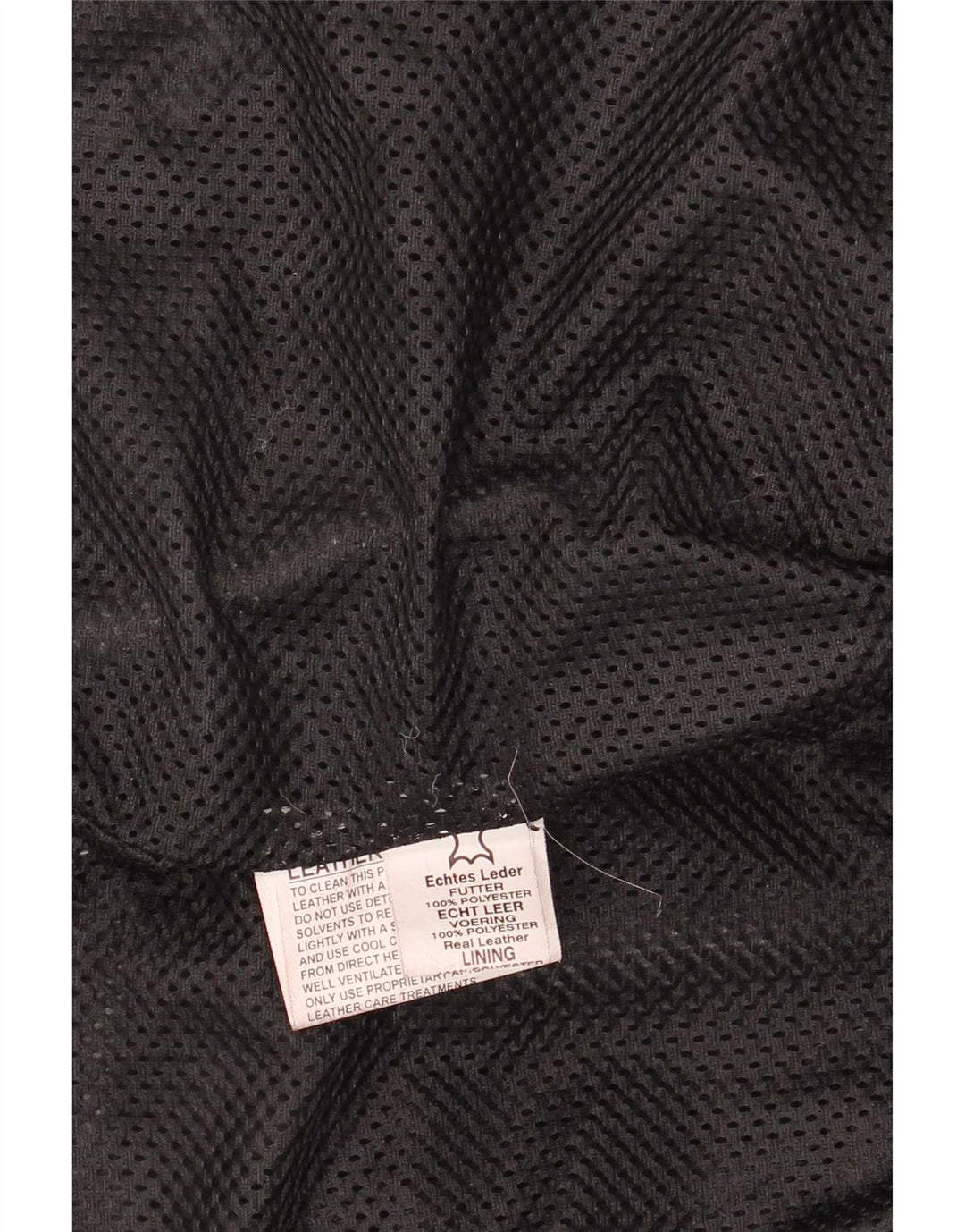 Jachetă pentru motociclist din piele vintage pentru bărbați UK 44 2XL Negru