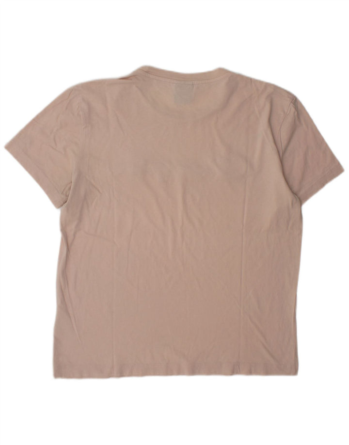 Tricou grafic pentru bărbați Champion Top din bumbac roz mediu