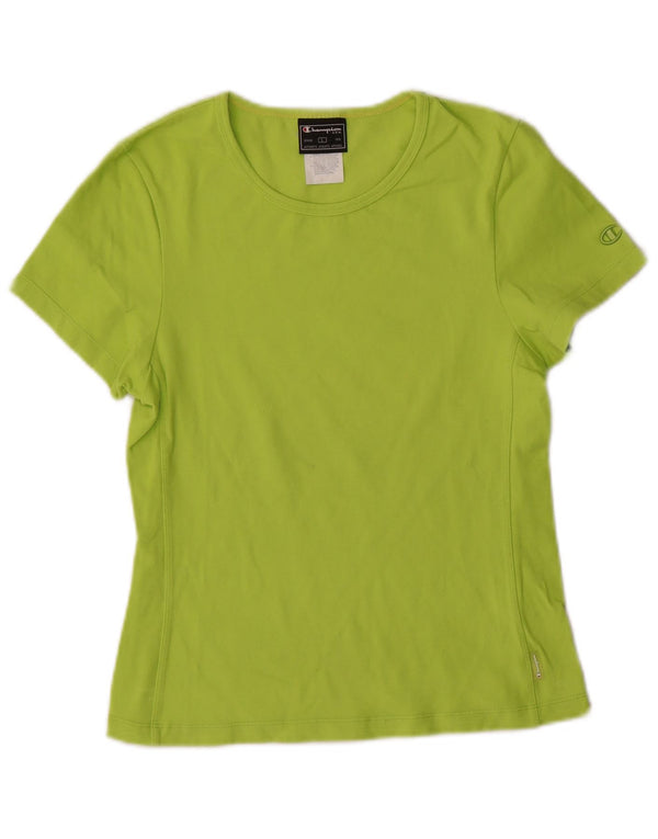 Tricou Champion pentru femei Top UK 14 Poliester verde mare
