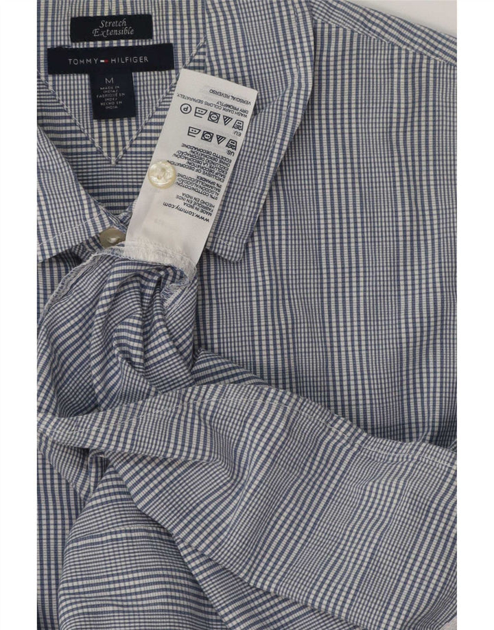 Cămașă Tommy Hilfiger pentru femei UK 14 Medium Blue Check Bumbac