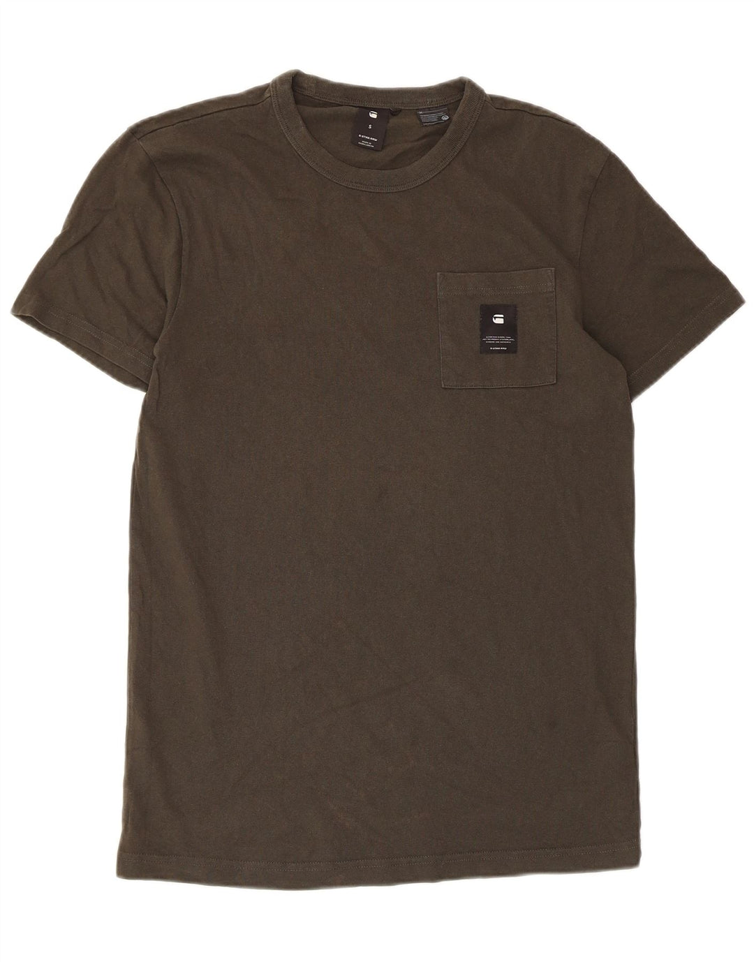 Tricou Bărbați G-Star Top Mic Kaki Bumbac