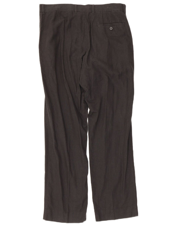 Pantaloni chino drepți pentru bărbați Marks & Spencer L34 L31 in bleumarin