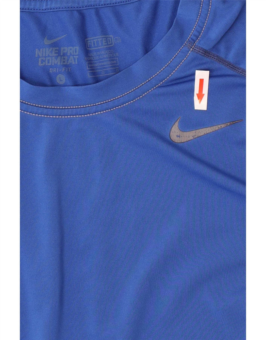 Tricou pentru bărbați Nike Dri Fit Top mare, albastru, poliester