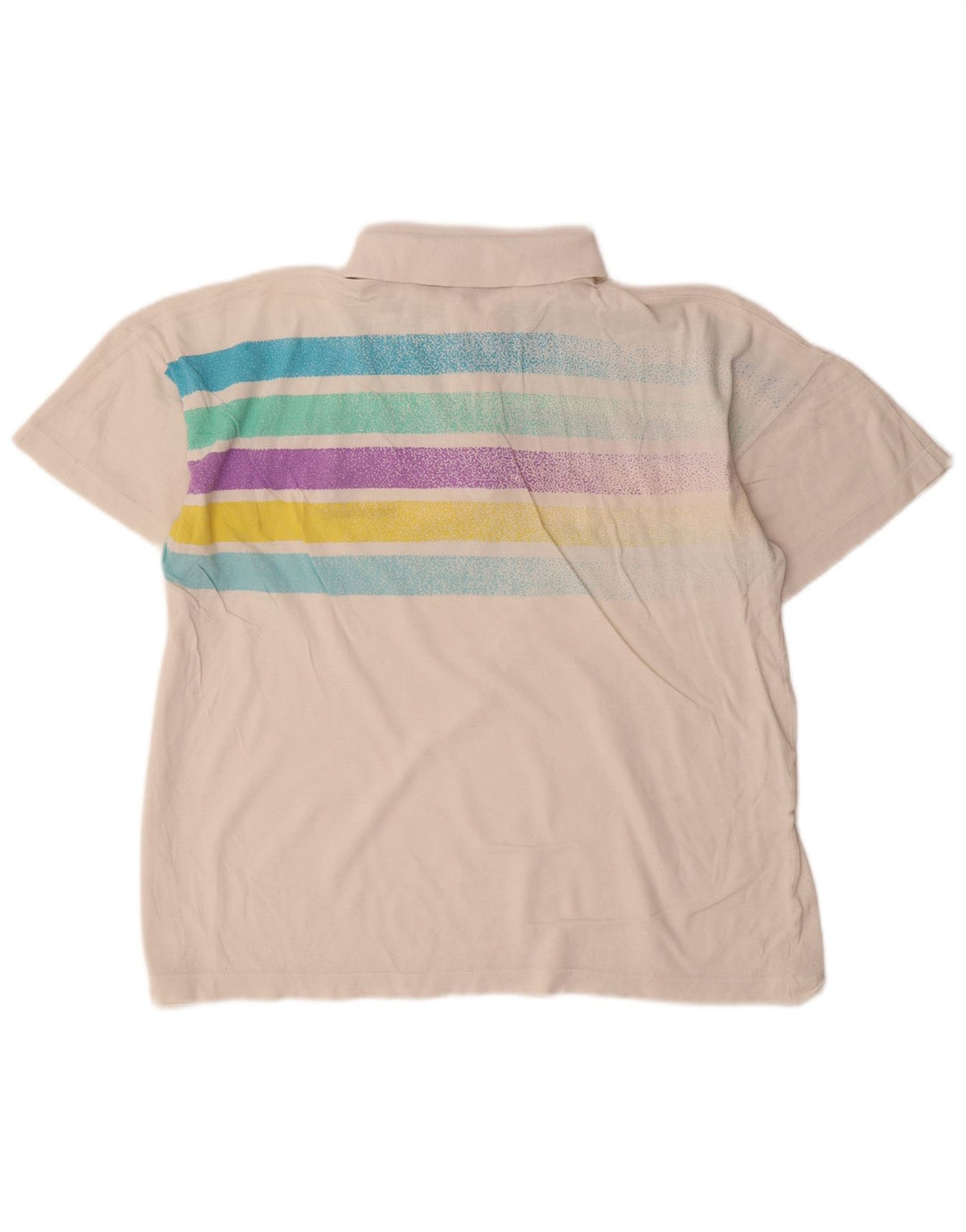 Tricou polo Sergio Tacchini pentru bărbați, bumbac cu dungi albe medii