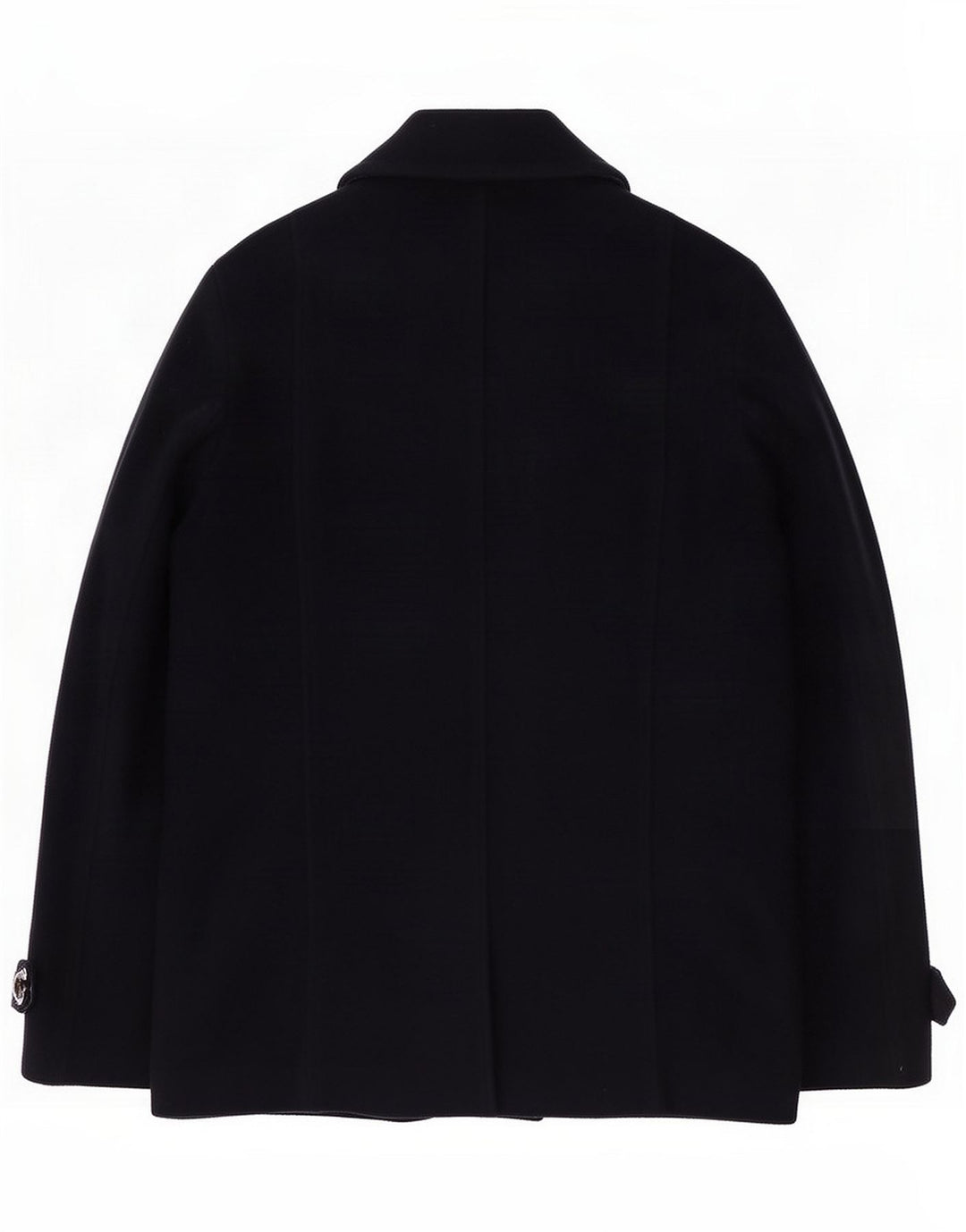 Roy Rogers Mens Pea Coat IT 50 Large Bleumarin Wool