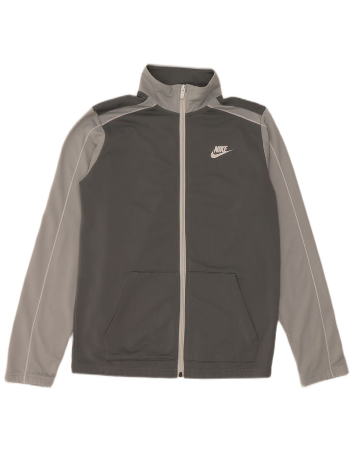 Jachetă de trening pentru băieți NIKE 13-14 ani XL poliester gri
