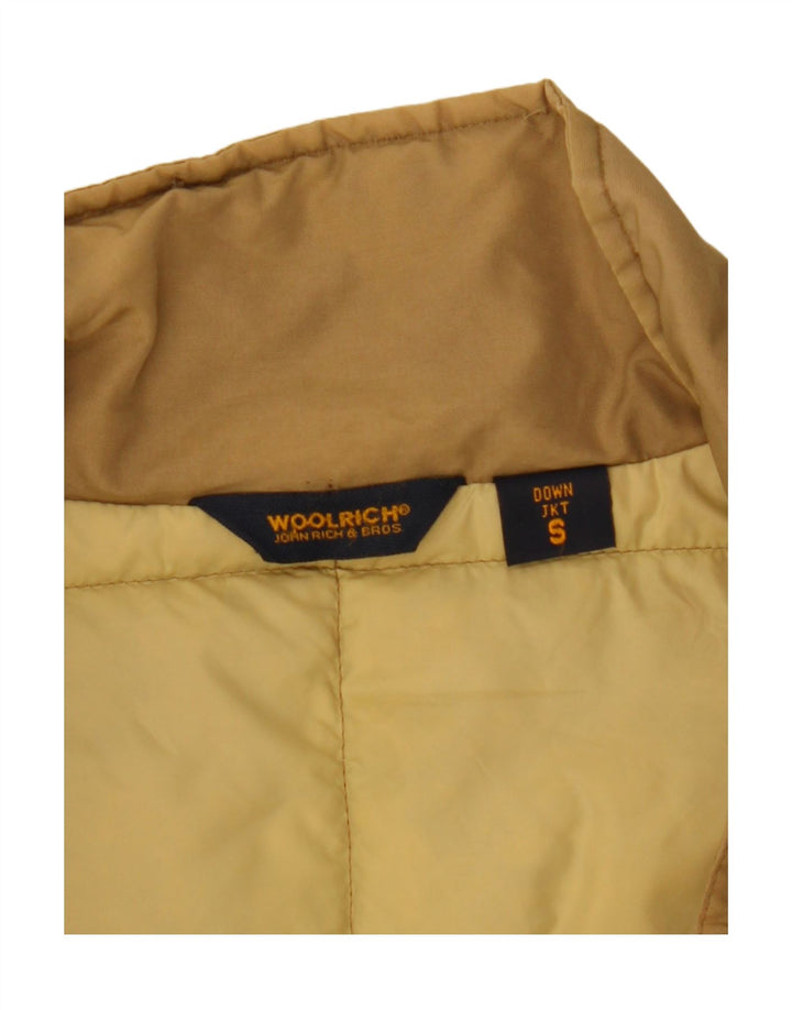 Palton căptușit pentru femei Woolrich UK 10 Small Beige Nylon