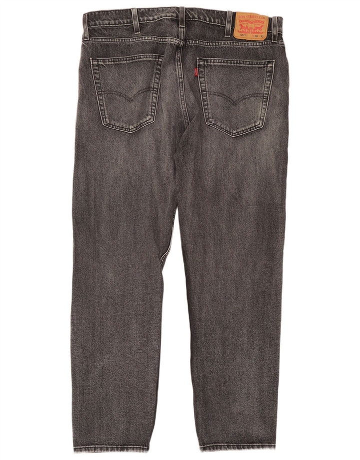 Blugi conici pentru bărbați Levi's 502 W38 L32 bumbac gri
