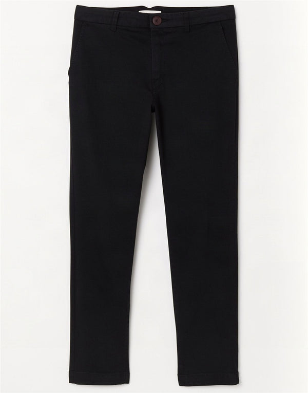 Pantaloni chino subțiri pentru femei Trussardi EU 44 XL W34 L28 bleumarin bumbac