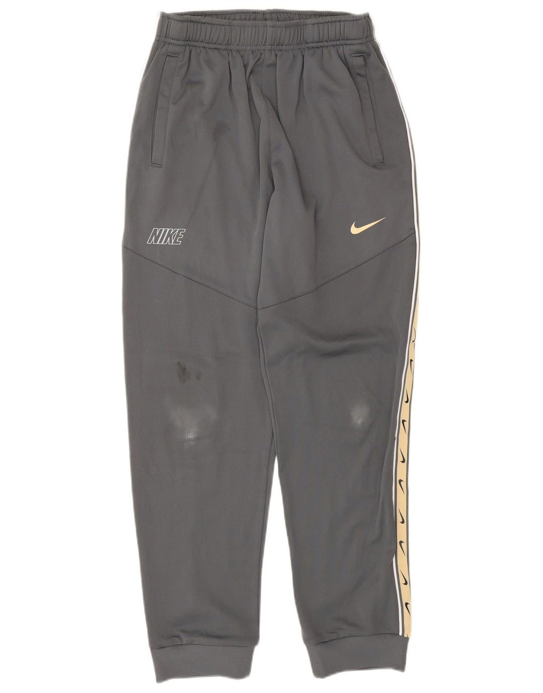 NIKE Băieți Dri Fit Graphic Pantaloni de trening Pantaloni de jogging 13-14 ani XL Gri