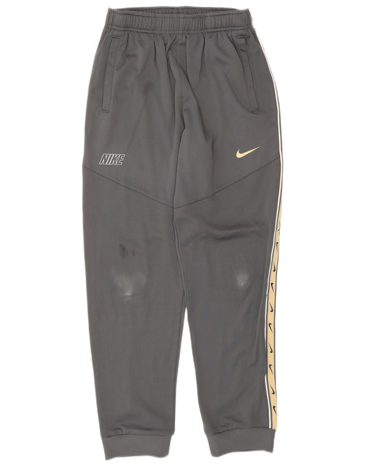 NIKE Băieți Dri Fit Graphic Pantaloni de trening Pantaloni de jogging 13-14 ani XL Gri