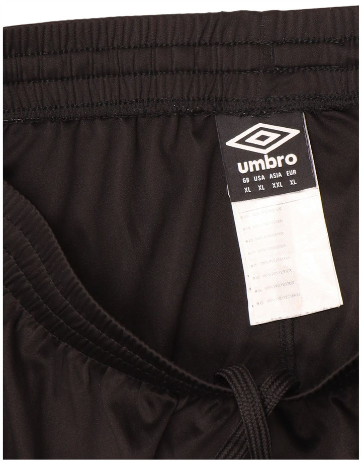 Pantaloni scurți sport pentru bărbați Umbro XL poliester negru
