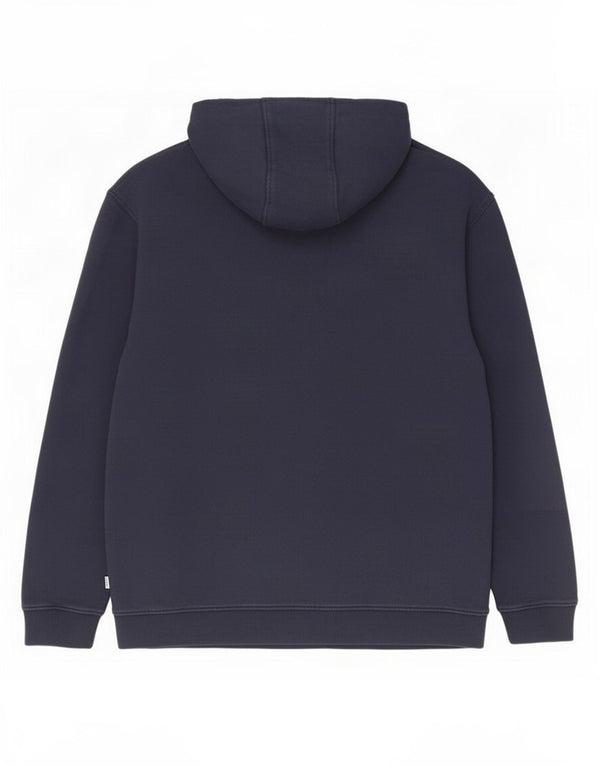 Vans Mens Graphic Hoodie Jumper XL Navy Blue Cotton