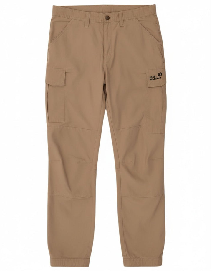 Pantaloni cargo Jack Wolfskin pentru bărbați L32 L33 poliester bej