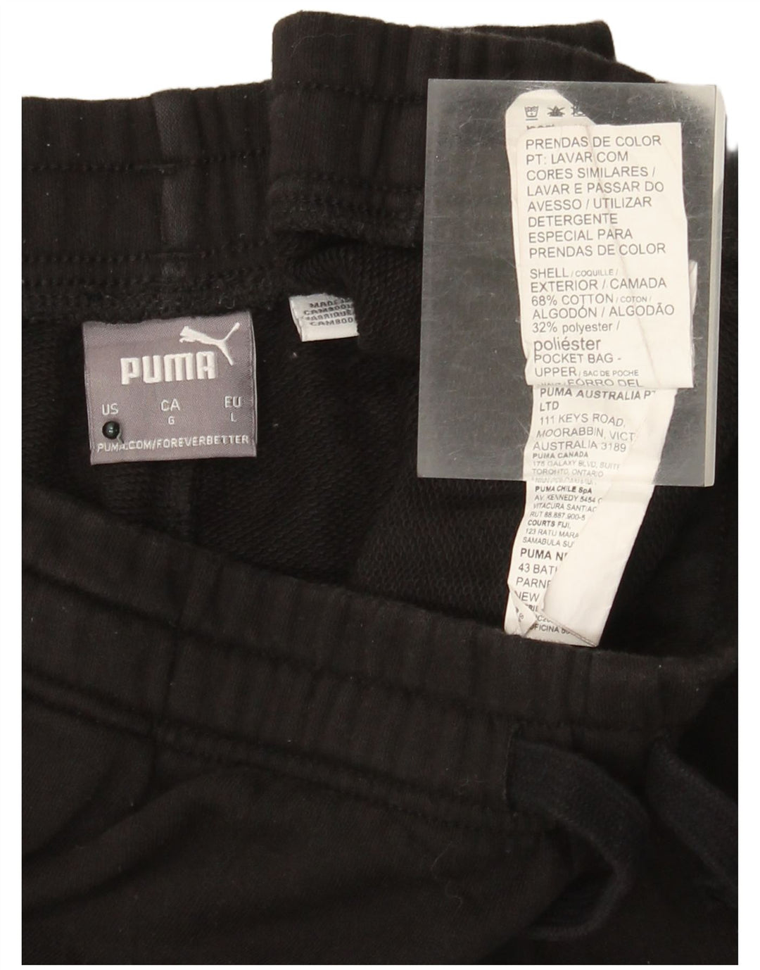 Pantaloni scurți Puma Graphic Sport pentru bărbați, mari, negru, bumbac