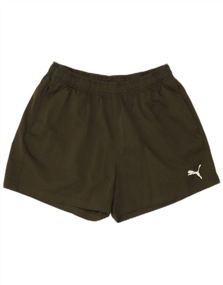 Pantaloni scurți sport Puma pentru bărbați 2XL Kaki Poliester