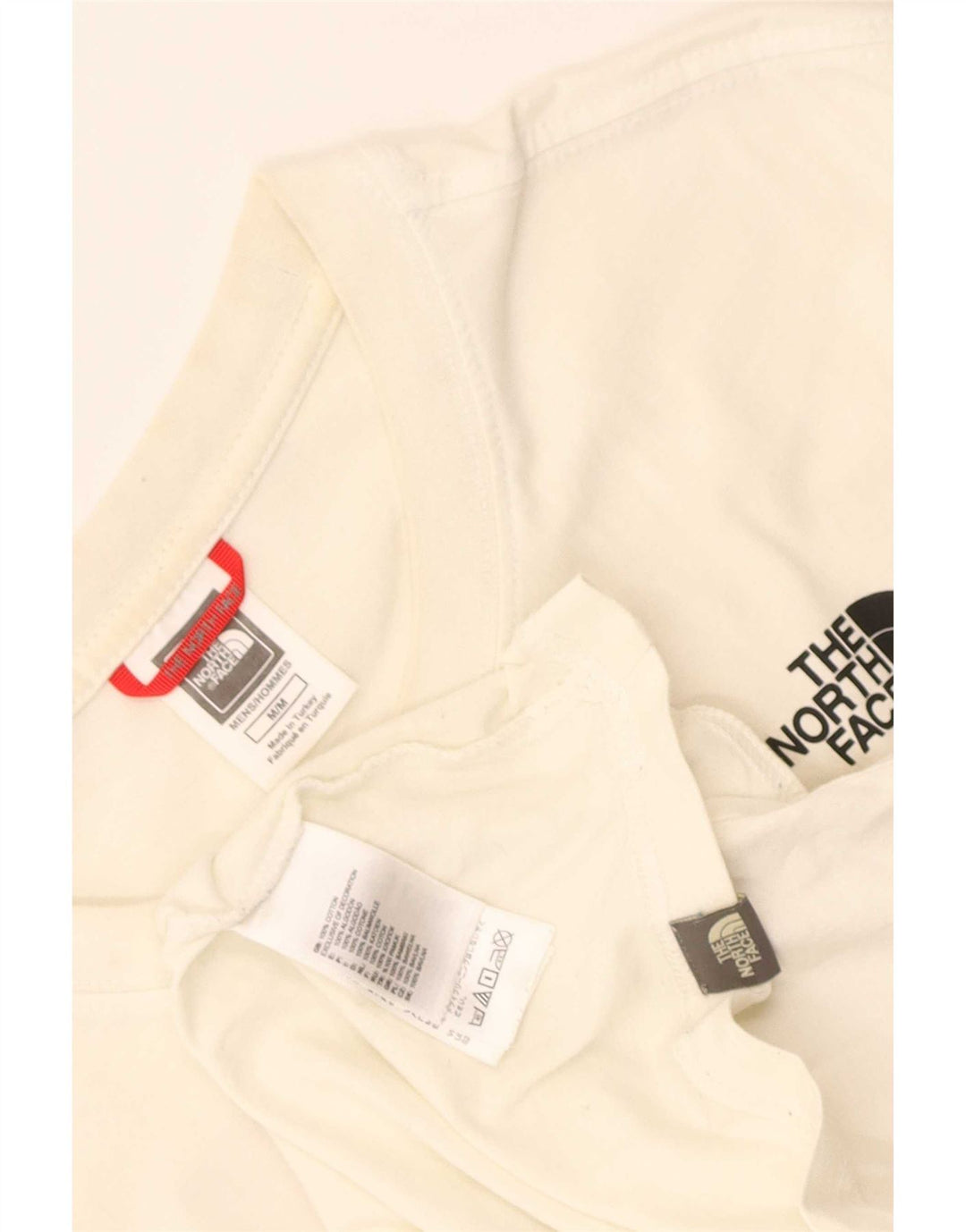 Tricou grafic pentru bărbați The North Face Top Medium White Bumbac