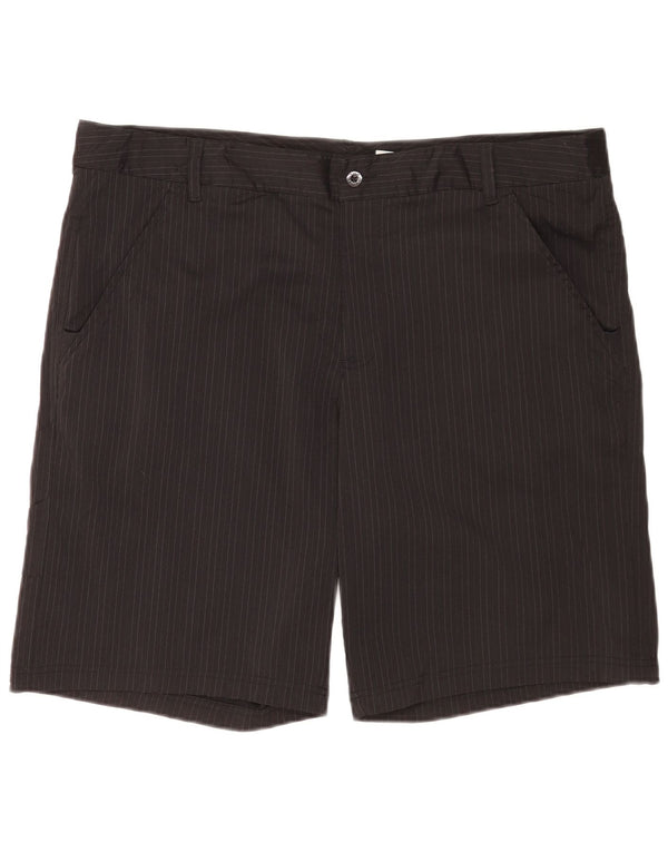 Pantaloni scurți chino de golf Fila pentru bărbați W40 XL poliester cu dungi negre