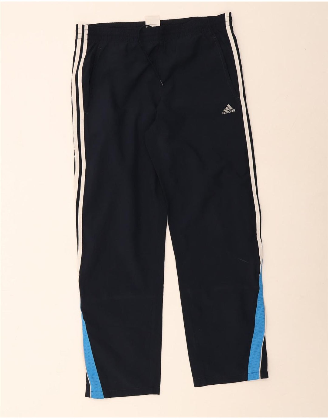 Pantaloni de trening Adidas pentru bărbați, mari, bleumarin, poliester color bloc