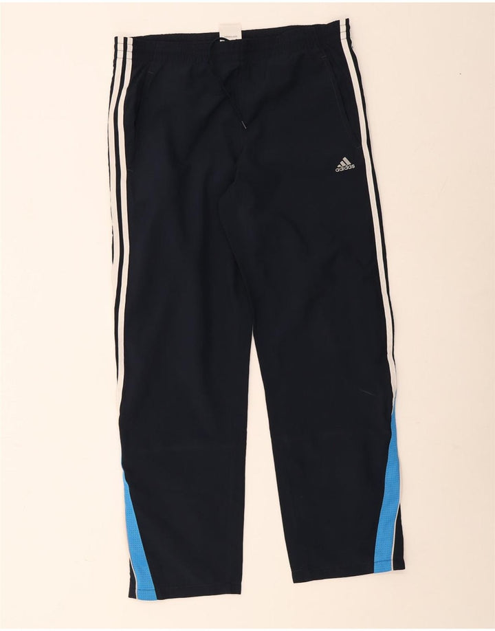 Pantaloni de trening Adidas pentru bărbați, mari, bleumarin, poliester color bloc