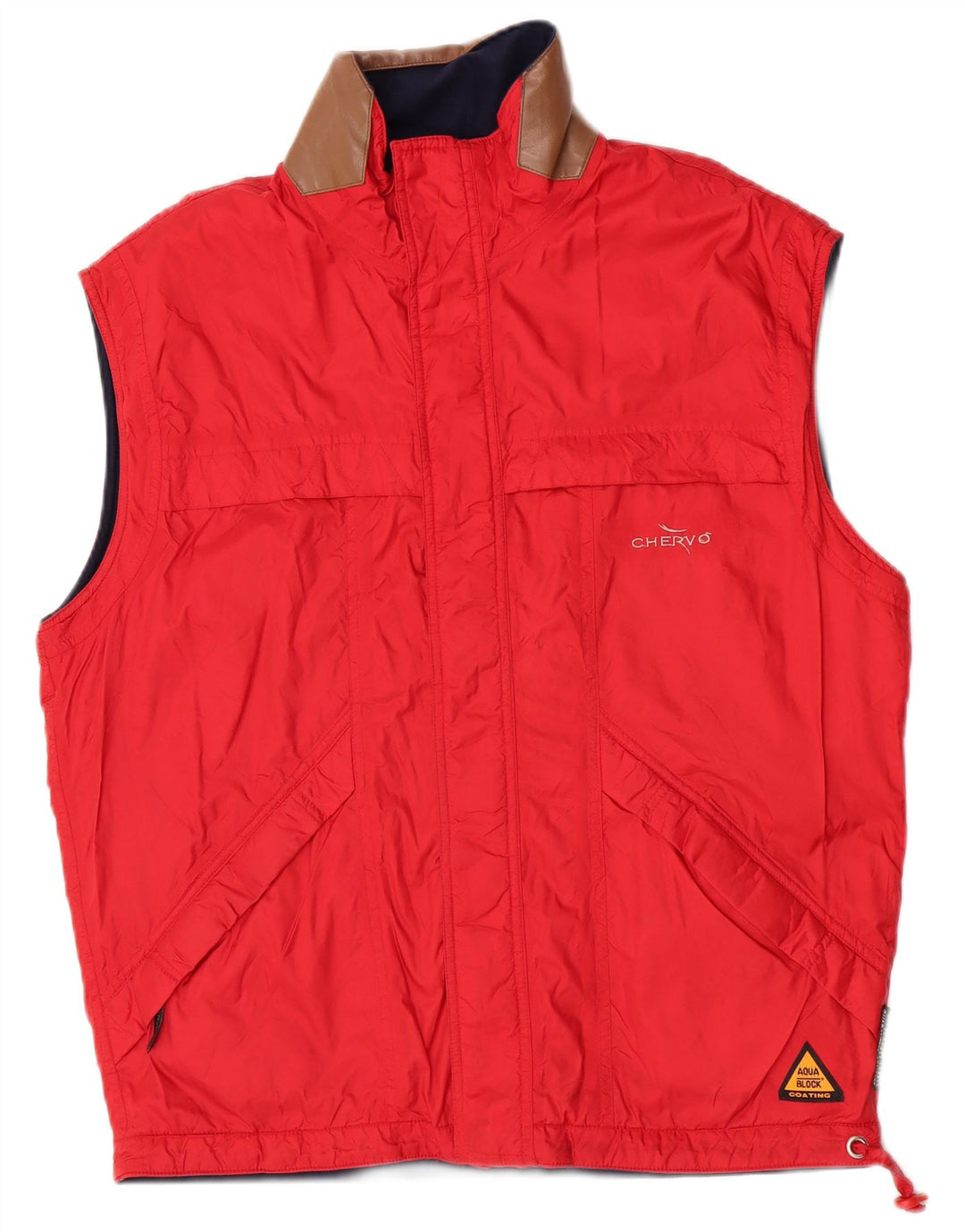 Gilet reversibil pentru bărbați Chervo UK 38 Poliamidă roșie medie